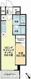 名古屋市千種区内山1丁目マンション 1LDKの間取図画像