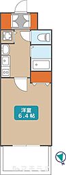 プレサンス上前津リラクシア 1Kの間取図画像