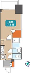 名古屋市西区新道1丁目マンション 1Kの間取図画像