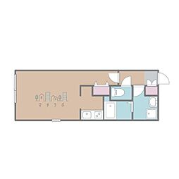 BRANCHECHIYODA ワンルームの間取図画像