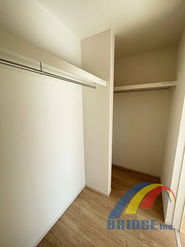 主寝室収納(WIC)