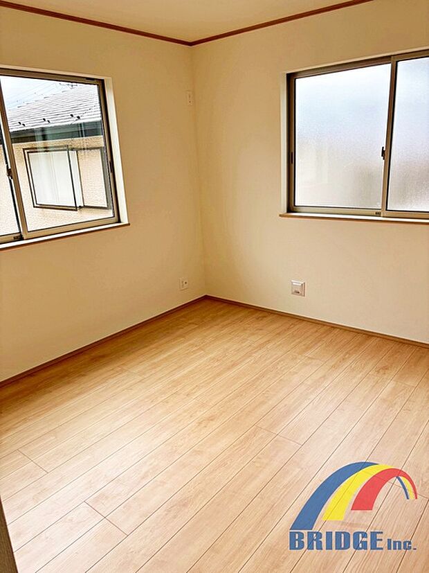 寝室や子供部屋にもご利用いただける洋室