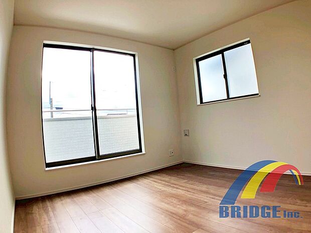 寝室や子供部屋にもご利用いただける洋室