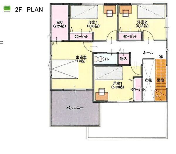 2階間取り