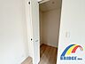 収納：クローゼットも大きめでお洋服もたくさん収納できます