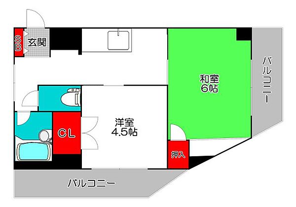 同じ建物の物件間取り写真 - ID:227081783466