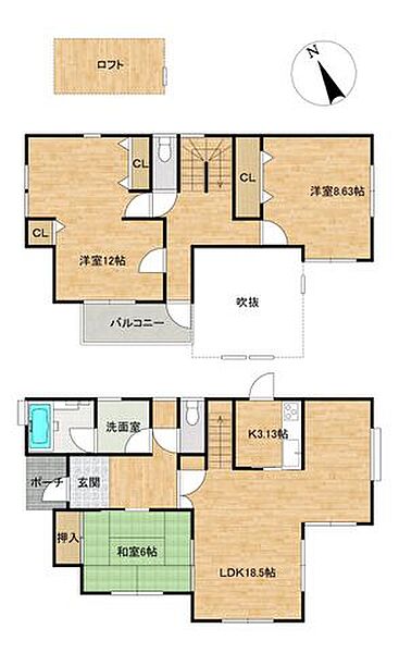 間取り：304000342551