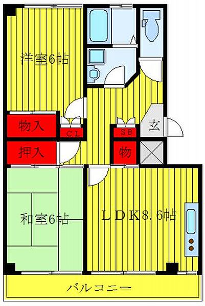 画像2:間取