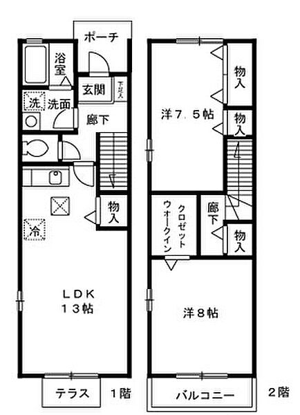 同じ建物の物件間取り写真 - ID:213099879540