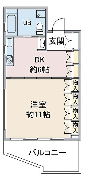 ＦＬＡＴＳ　Ｒ．Ｓ． ｜東京都北区王子3丁目(賃貸マンション1DK・7階・40.89㎡)の写真 その2