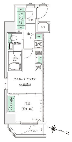 同じ建物の物件間取り写真 - ID:213103104680