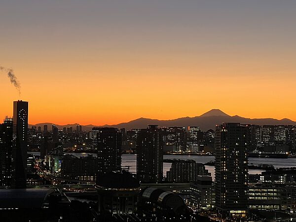 富士山を眺めることもできます！