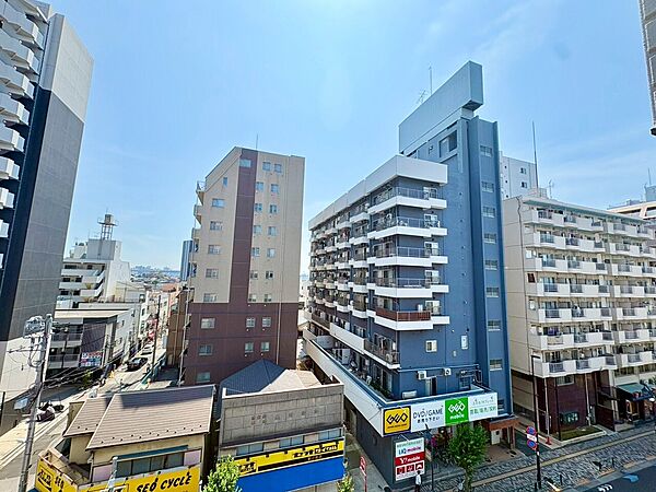 6階バルコニーからの眺望。眺望良好です！