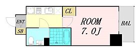 大阪府大阪市西区新町4丁目（賃貸マンション1K・2階・22.83㎡） その2