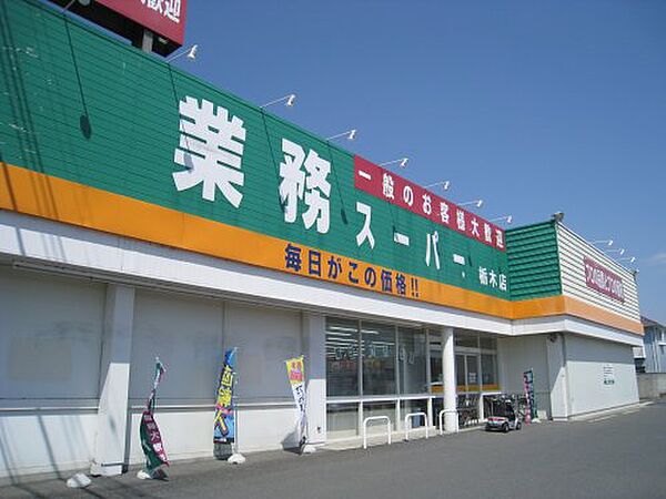 画像16:【スーパー】業務スーパー 栃木店まで496ｍ