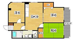 イル・パラッツォ 3LDKの間取図画像