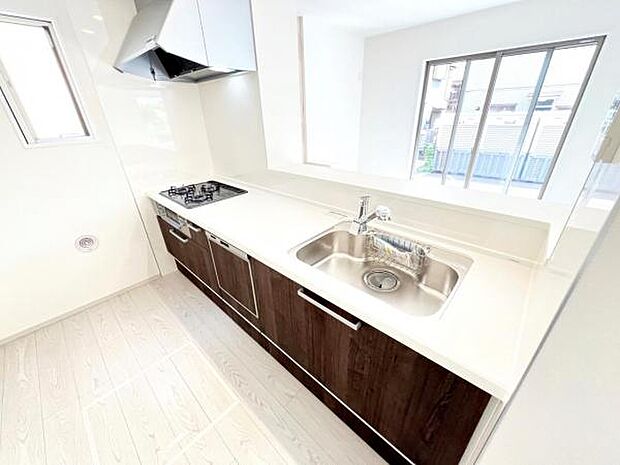 料理の時間が楽しくなるキッチンスペースです。