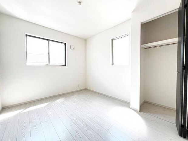 収納豊富な間取りで、室内もスッキリ快適です。