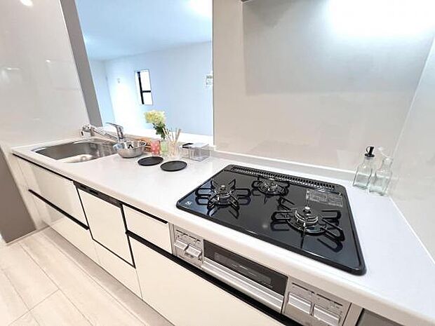 料理の時間が楽しくなるキッチンスペースです。