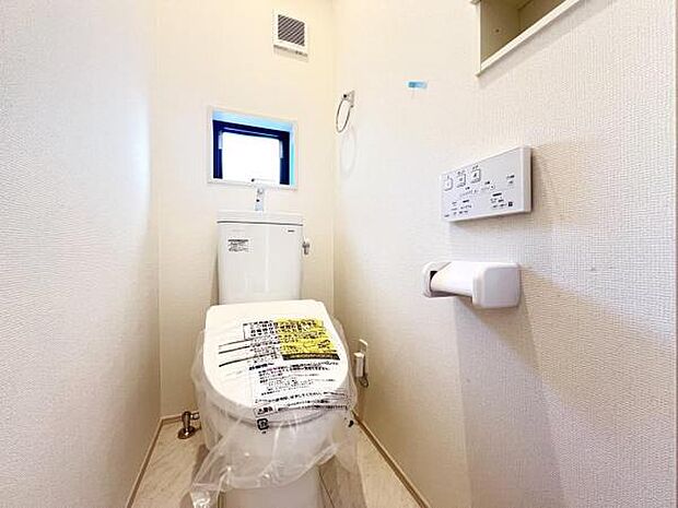 ほっと安らげるトイレ空間です。