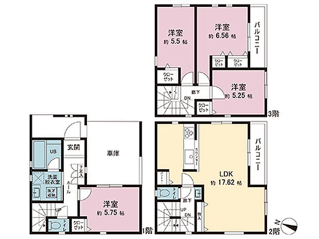 間取図です。図面と異なる場合は現況を優先させていただきます。