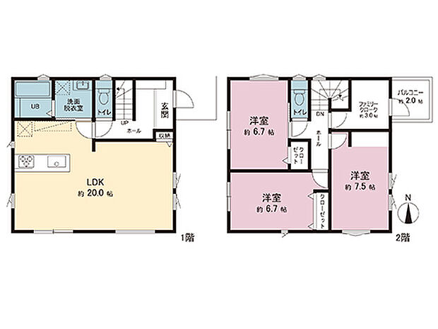 間取図です。図面と異なる場合は現況を優先させていただきます。