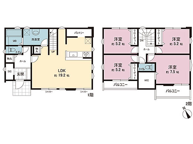 間取図です。図面と異なる場合は現況を優先させていただきます。