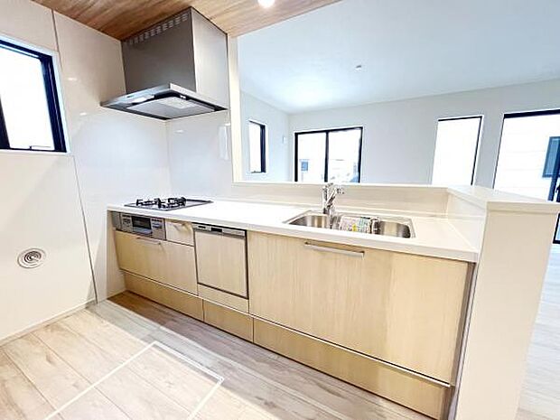 料理の時間が楽しくなるキッチンスペースです。