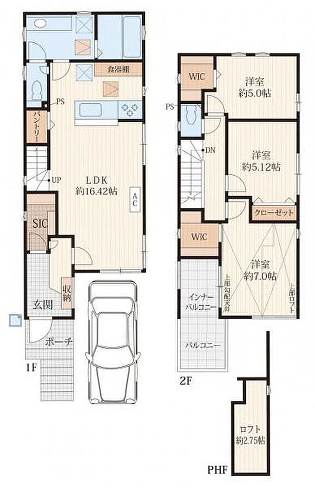 間取図です。図面と異なる場合は現況を優先させていただきます。