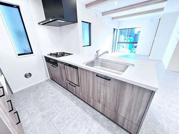 料理の時間が楽しくなるキッチンスペースです。