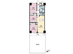 エンゼルハイム日吉 3LDKの間取図画像