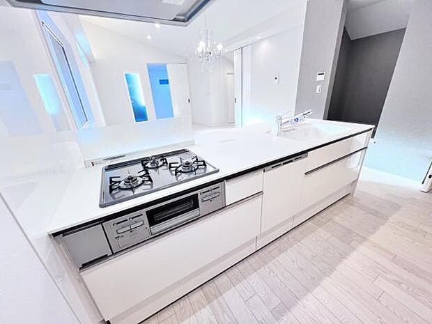 料理の時間が楽しくなるキッチンスペースです。