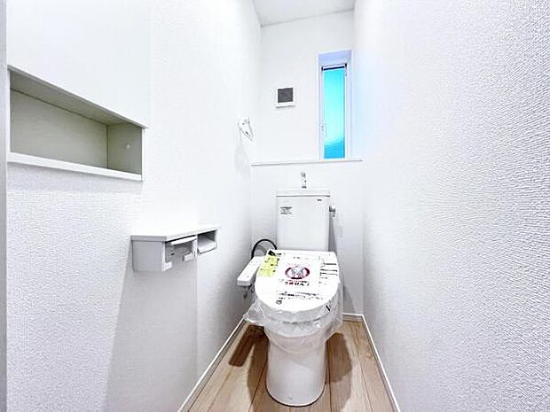 ほっと安らげるトイレ空間です。