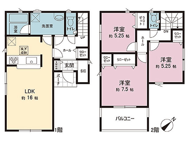 間取図です。図面と異なる場合は現況を優先させていただきます。