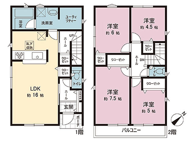 間取図です。図面と異なる場合は現況を優先させていただきます。