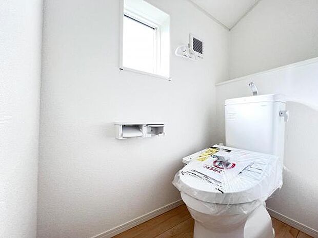 ほっと安らげるトイレ空間です。