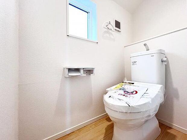ほっと安らげるトイレ空間です。