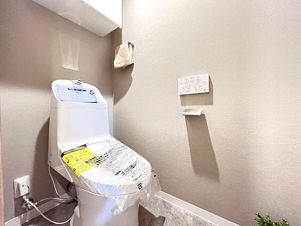 ほっと安らげるトイレ空間です。