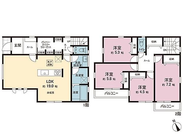 間取図です。図面と異なる場合は現況を優先させていただきます。