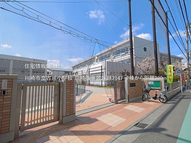 川崎市立古川小学校まで約390m(徒歩5分)