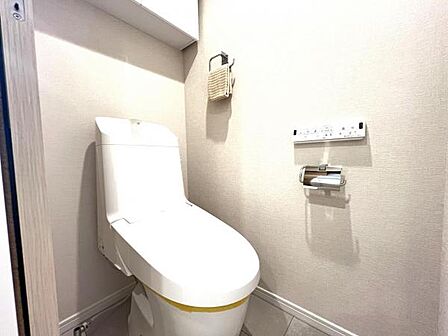 ほっと安らげるトイレ空間です。