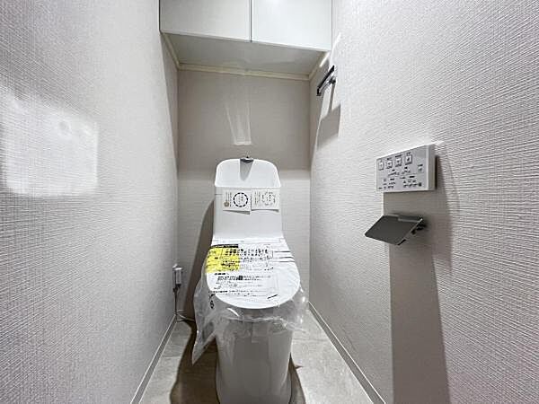 ほっと安らげるトイレ空間です。
