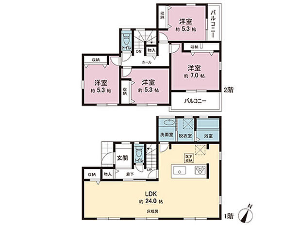 間取図です。図面と異なる場合は現況を優先させていただきます。