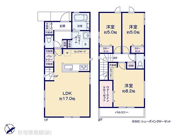 間取り図です。