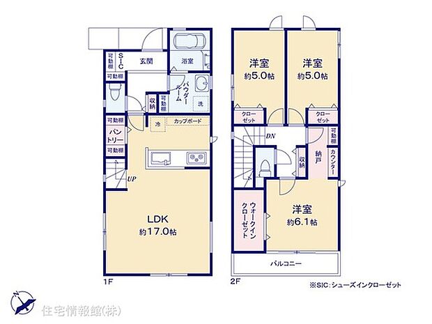 間取り図です。