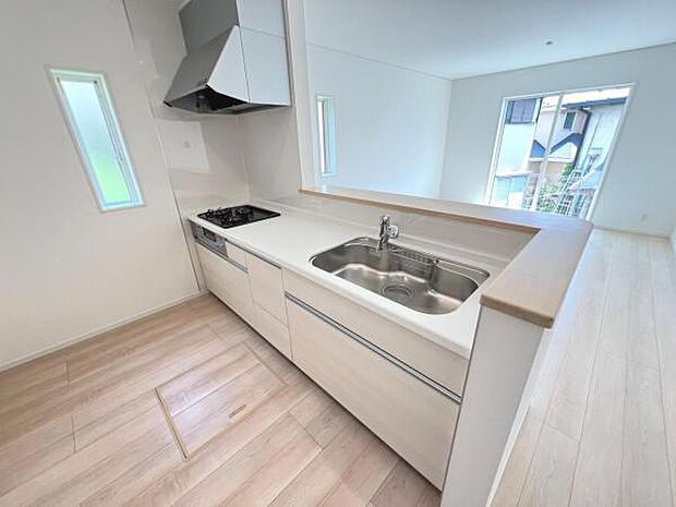 料理の時間が楽しくなるキッチンスペースです。