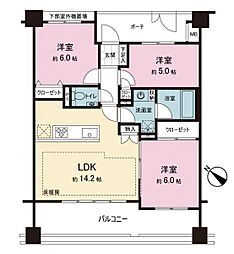 間取図画像 3LDK