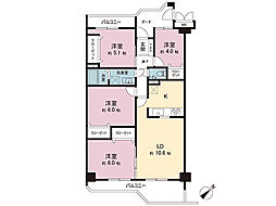 間取図画像 3SLDK