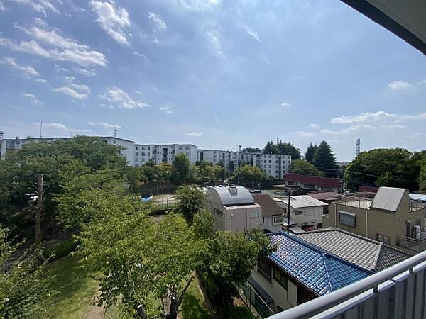 バルコニーからの眺めです。