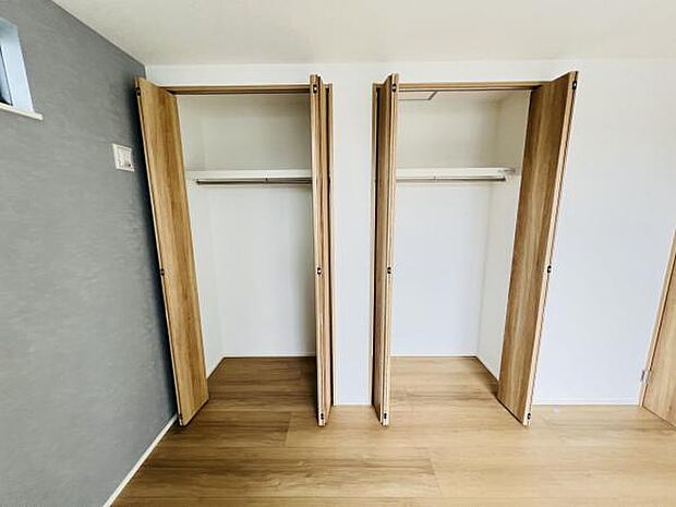 収納豊富な間取りで、室内もスッキリ快適です。